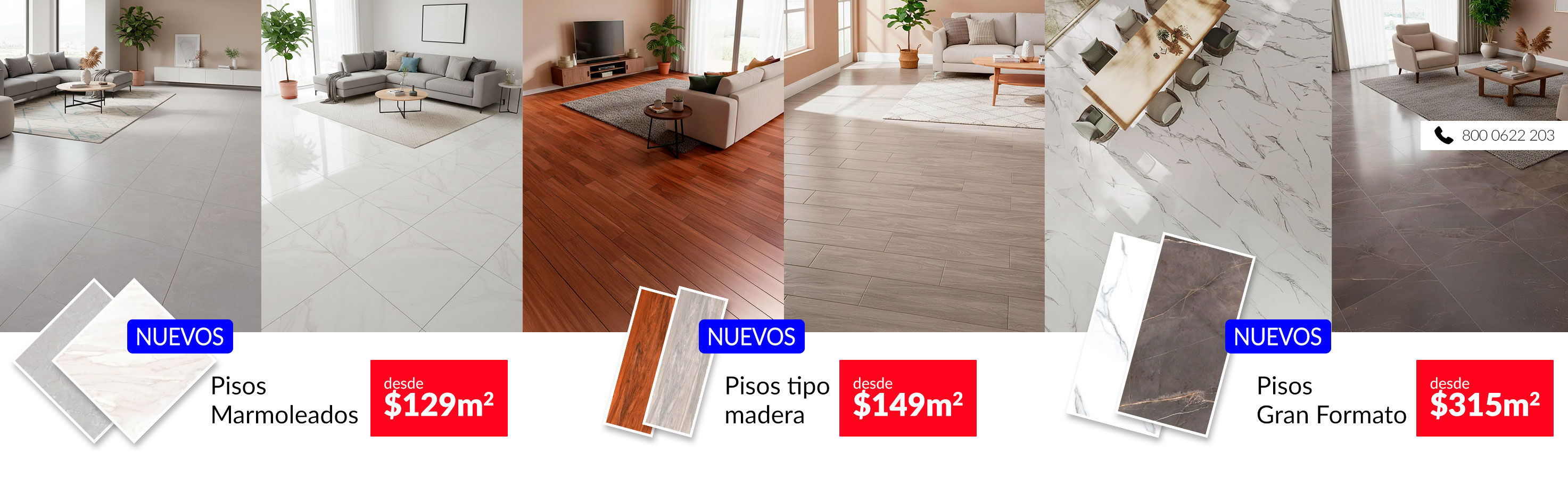 Descubre nuestros nuevos pisos desde 129m2 Adhesivos