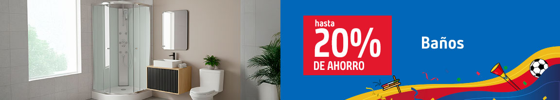 Ba�os Hasta 20% de Ahorro