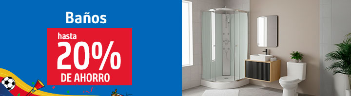 Ba�os Hasta 20% de Ahorro