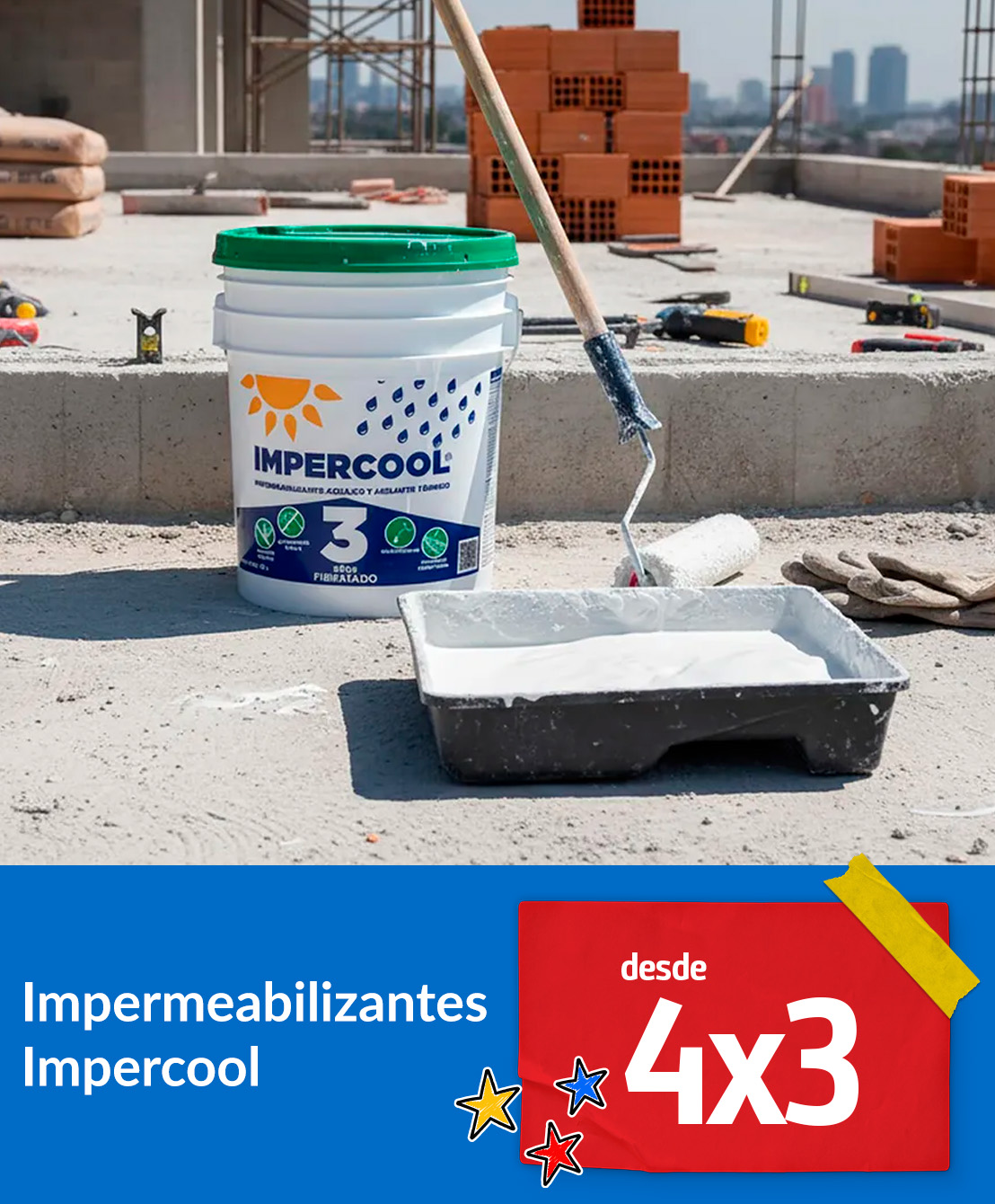 Impermeabilizante Hasta 20% de Ahorro