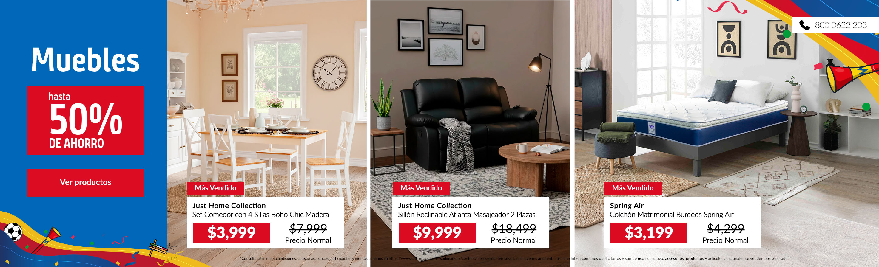 Muebles Hasta 50% de Ahorro