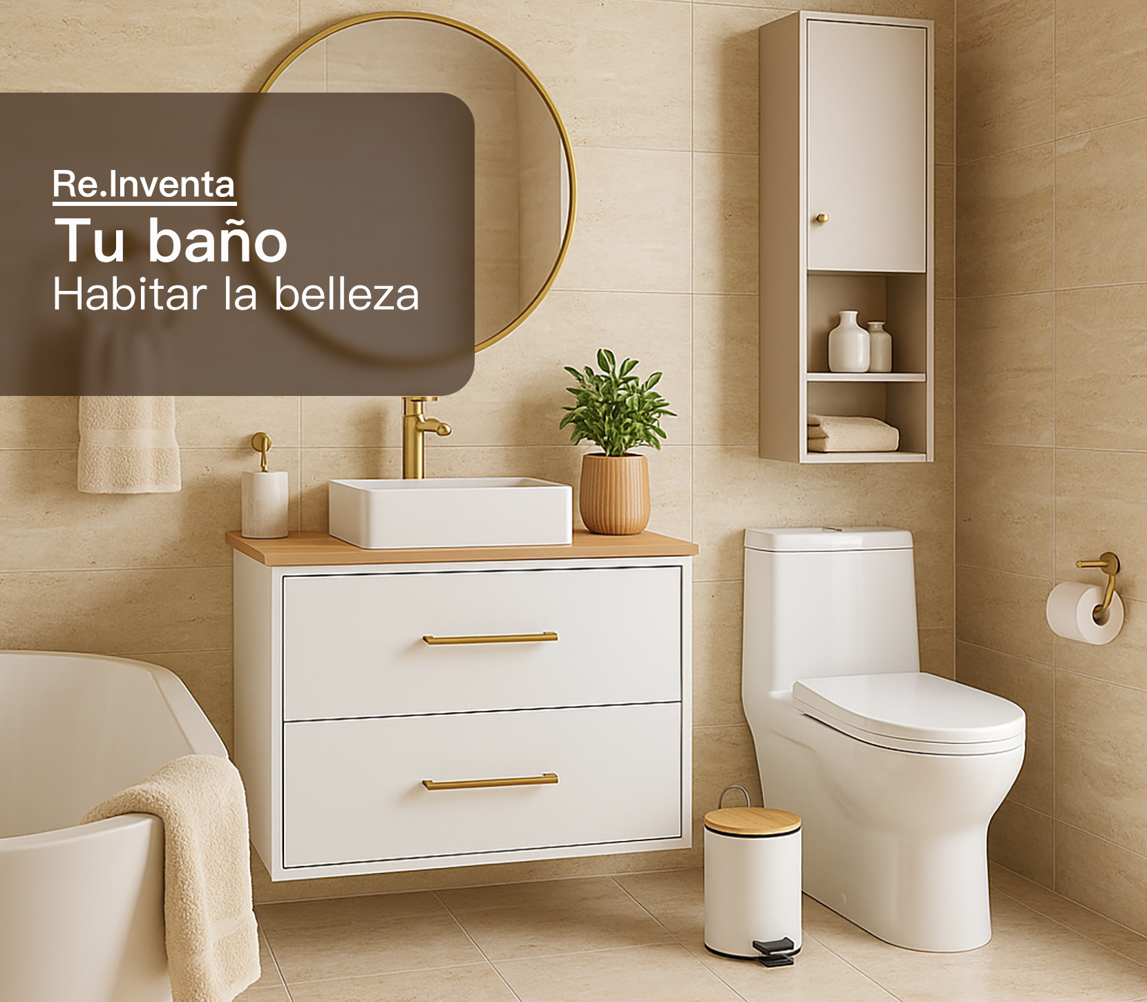 Reinventa tu baño