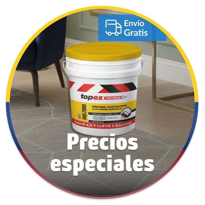 Precios Especiales en Pinturas