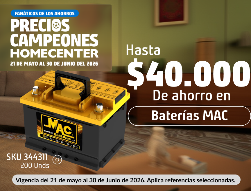 BATERIAS MAC