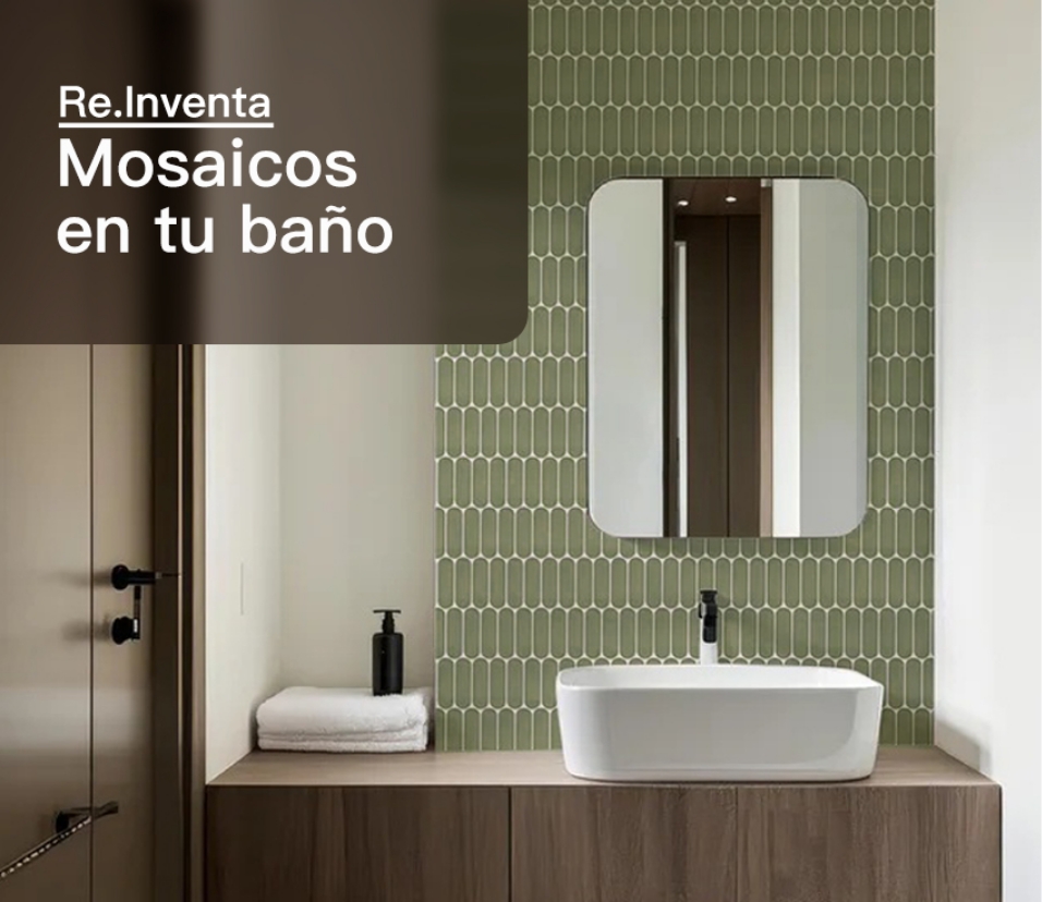 Mosaicos en tu baño