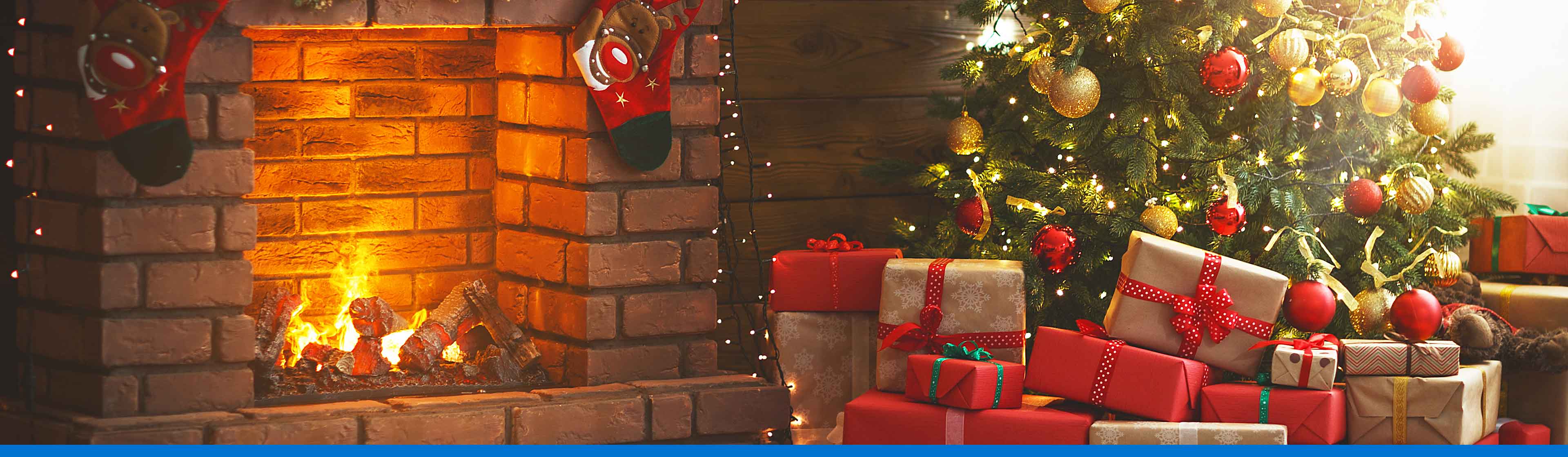 Decoración de navidad para árbol y sala de estar