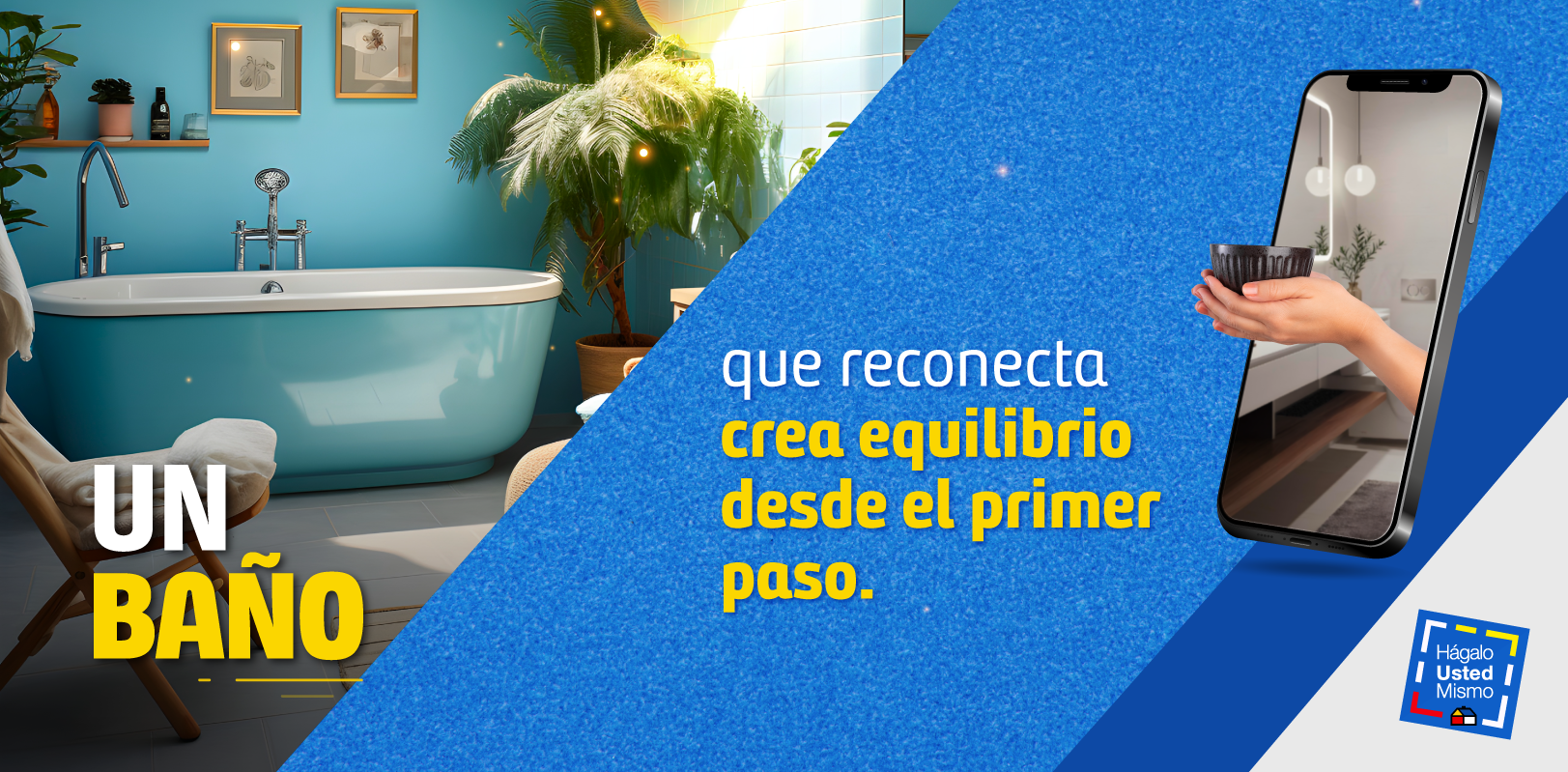 Un baño que reconecta crea equilibrio desde el primer paso