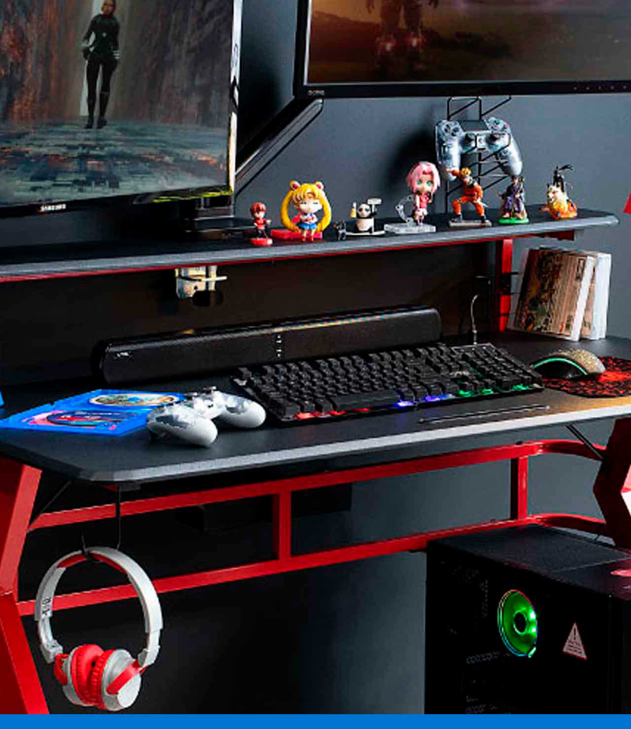 Organiza mejor tu escritorio gaming con estos accesorios: ¿cuál es