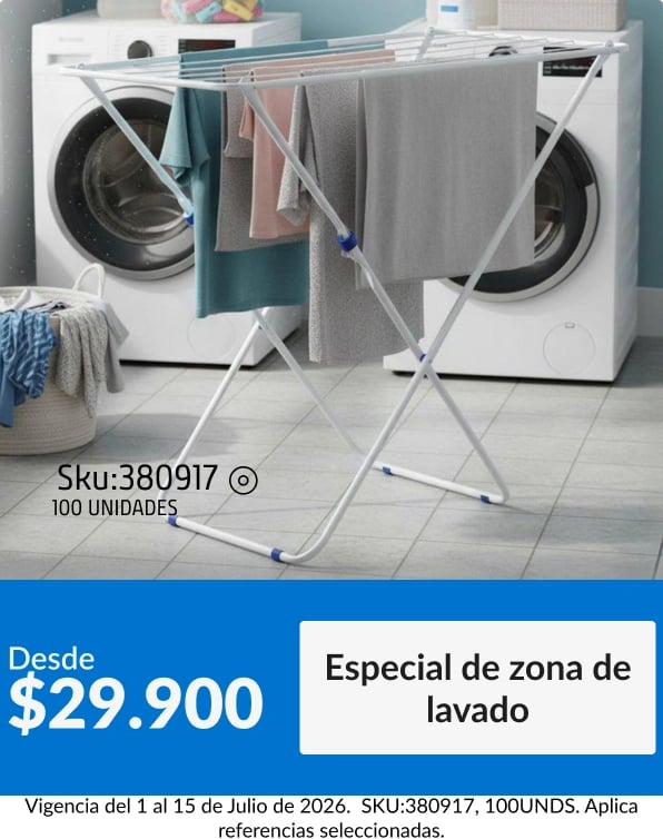 Especial de zona de lavado