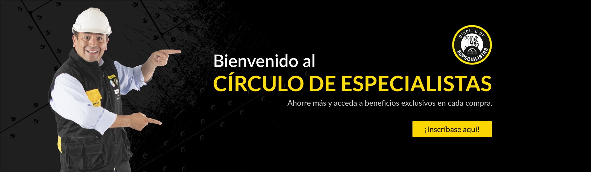 Bienvenido al círculo de especialistas