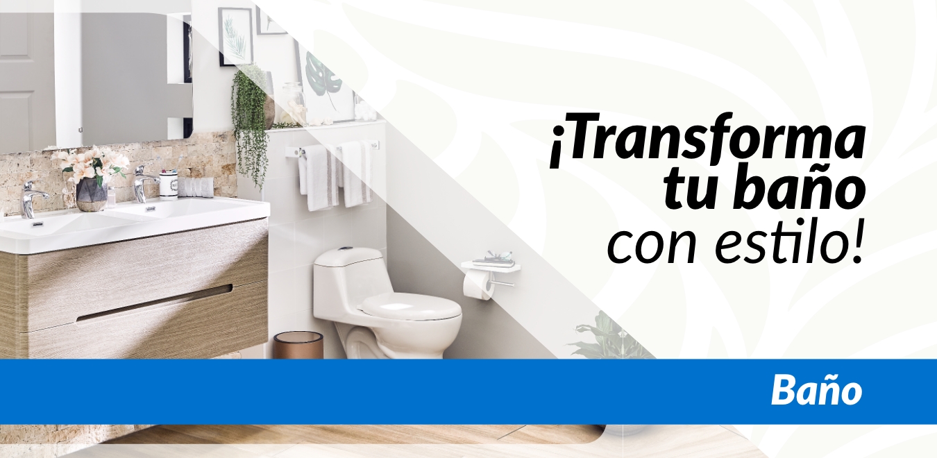 ¡Transforma tu baño con estilo!