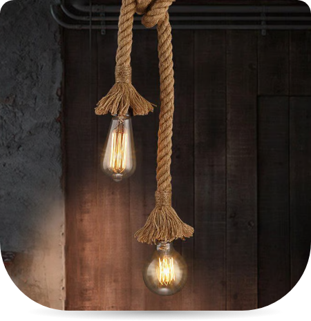 Lampara colgante vintage