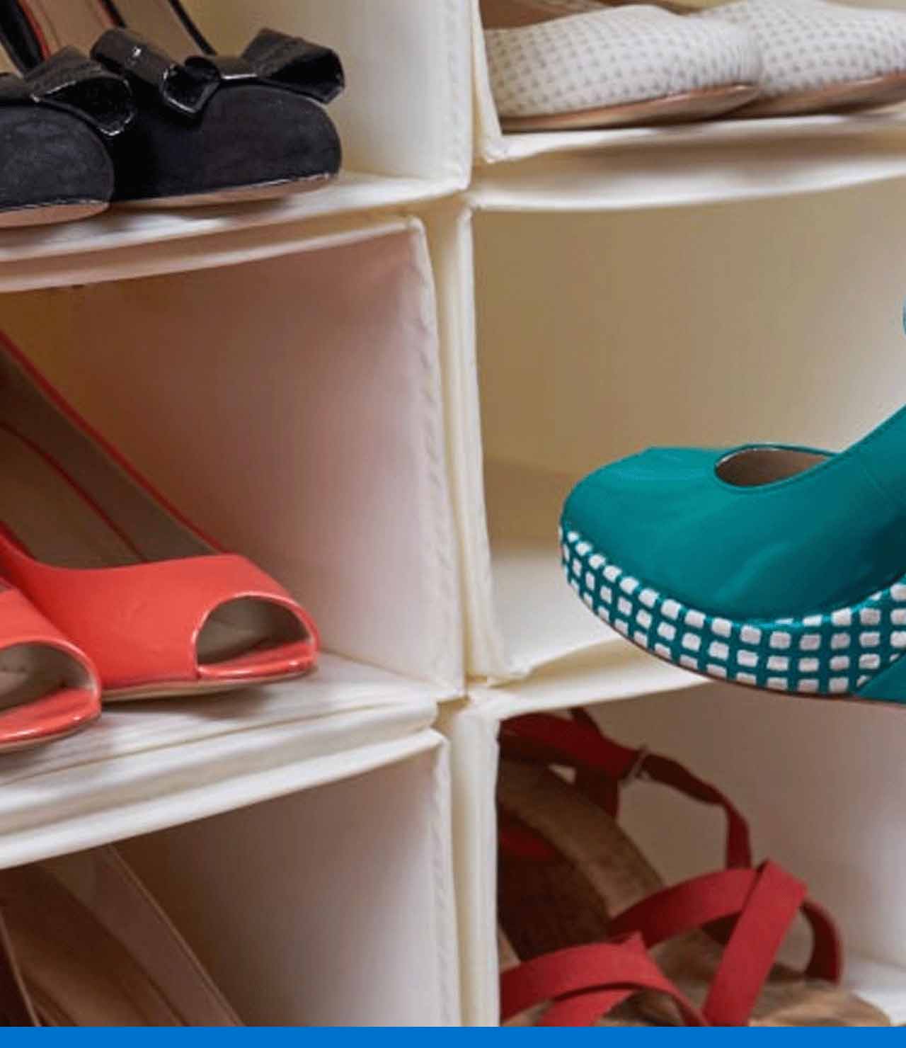 5 zapateros para armarios para mantener el calzado en orden