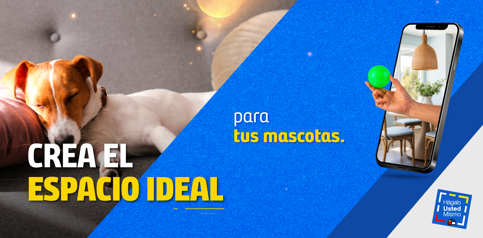 Crea el espacio ideal para tus mascotas
