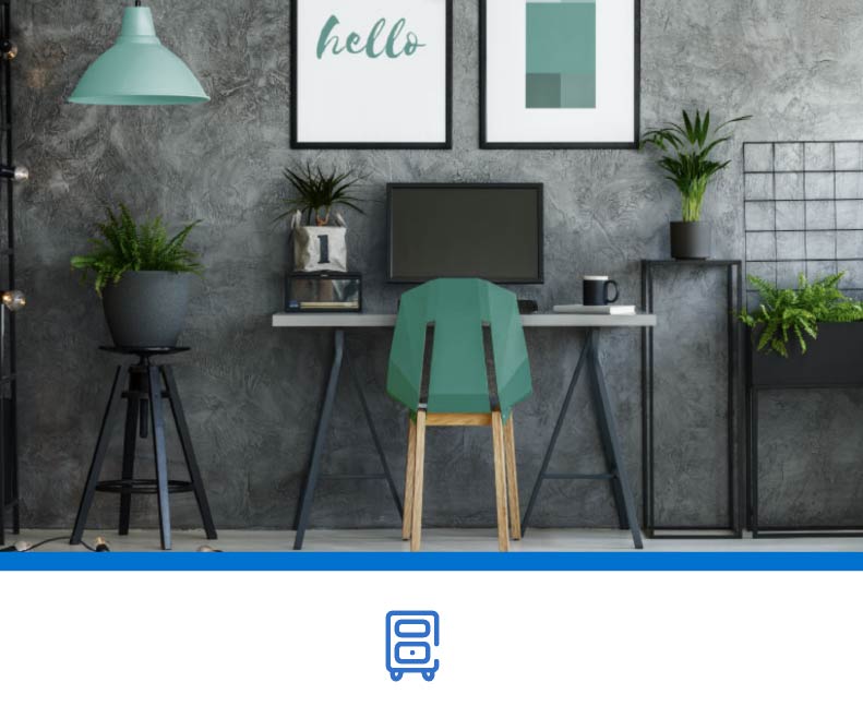 Como organizar el espacio de trabajo en casa