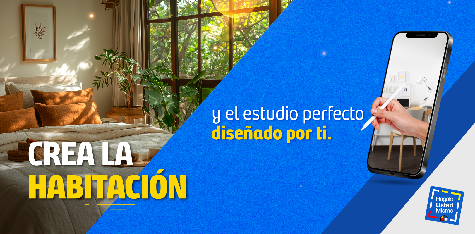 Crea la habitación y el estudio perfecto diseñado por ti