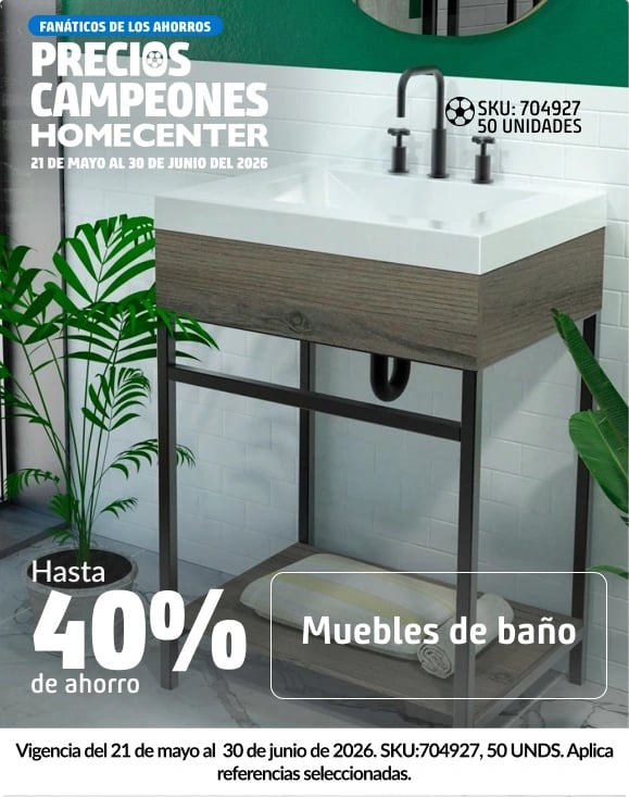 Muebles de baño