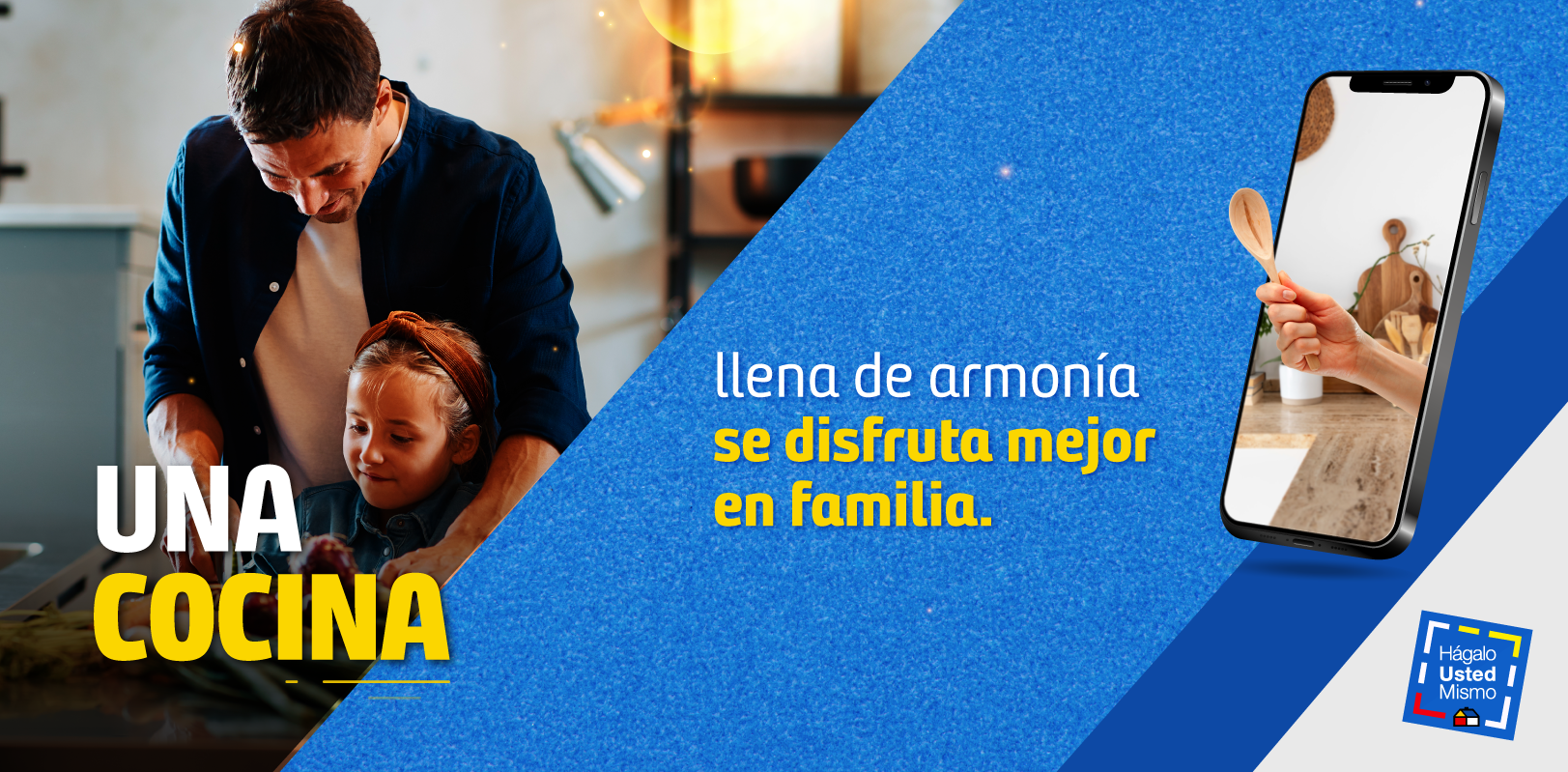 Una cocina llena de armonía se disfruta mejor en familia