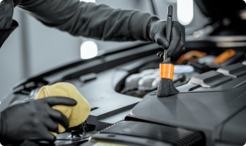 Serviteca lavado de motor