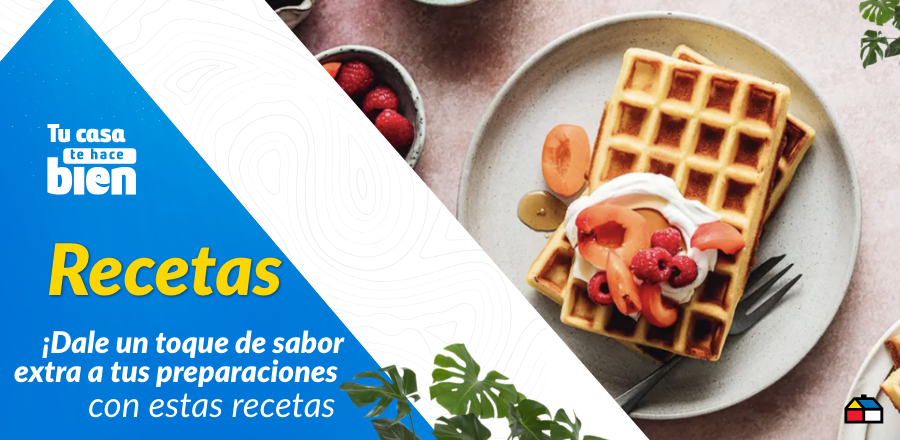 ¡Dale un toque de sabor extra a tus preparaciones con estas recetas