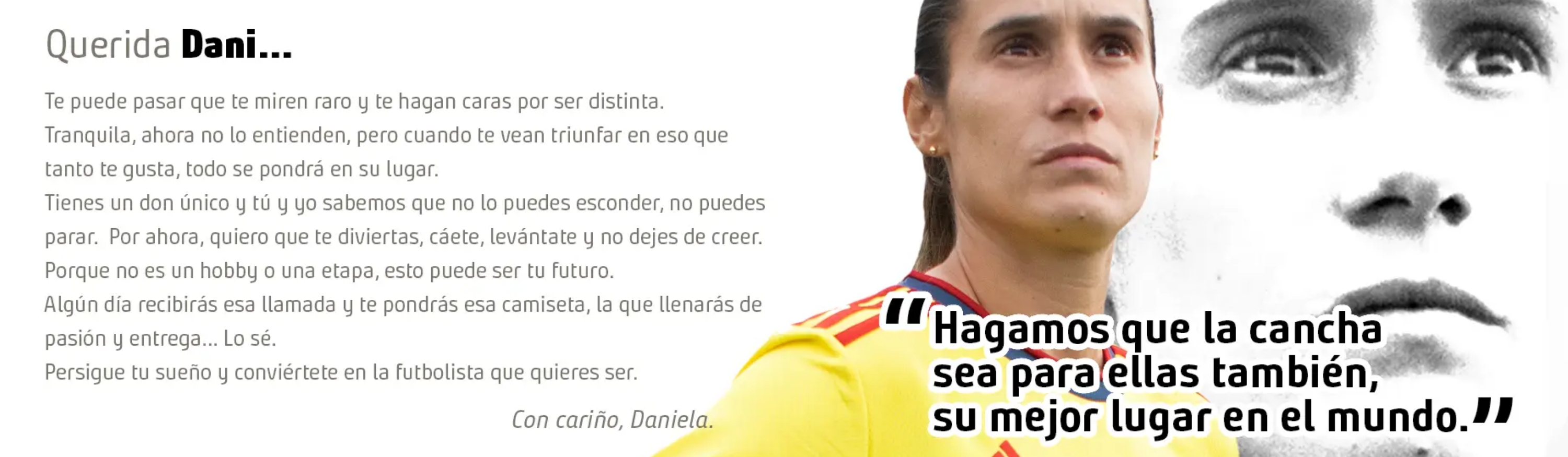 Futbol femenino cancha libre de estereotipos Daniela Montoya