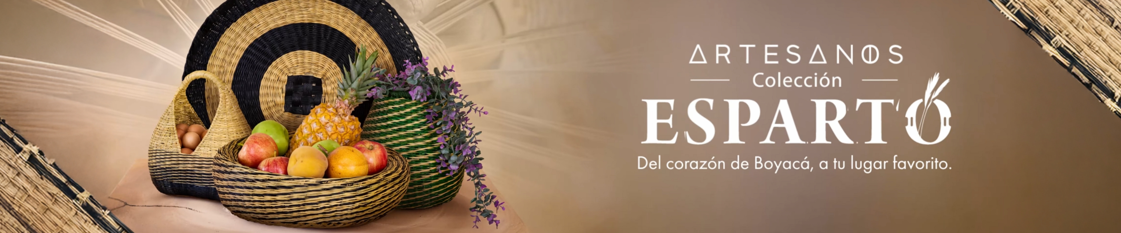 Collección Artesanos Esparto