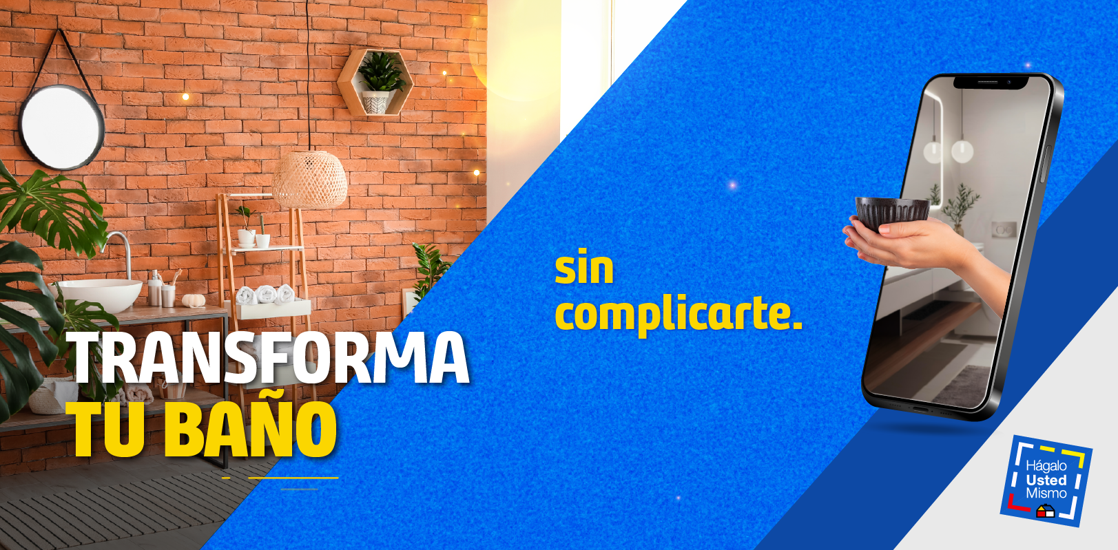 Transforma tu baño sin complicarte