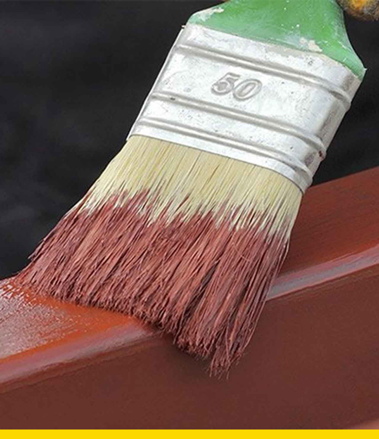 Pintura antióxido para evitar la corrosión en superficies metálicas