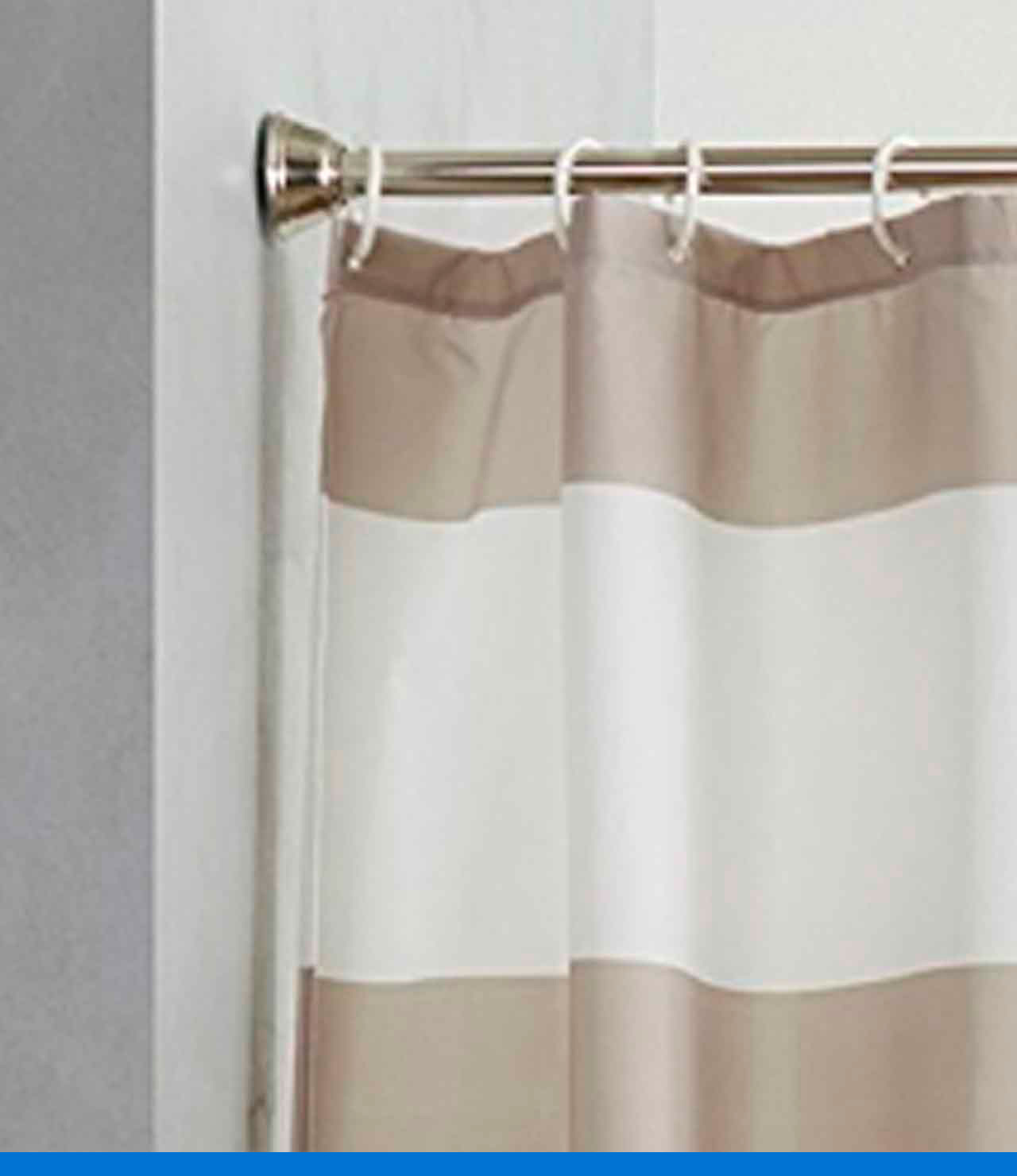 Cómo hacer una cortina de baño?
