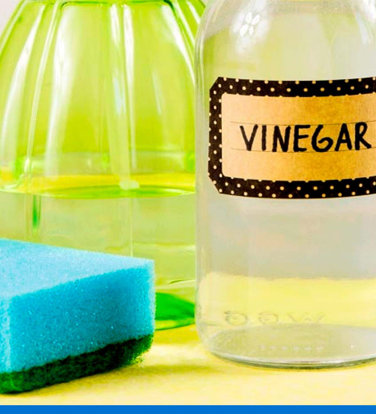 Vinagre de limpieza: cómo usarlo en casa