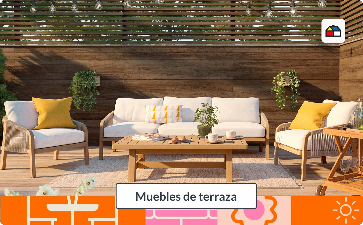 Ir a muebles de terraza con hasta 50% de ahorro del Especial Aire Libre