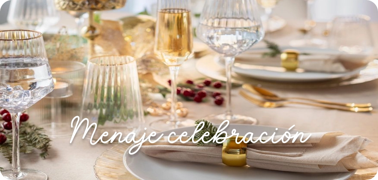 Ir a Menaje celebración