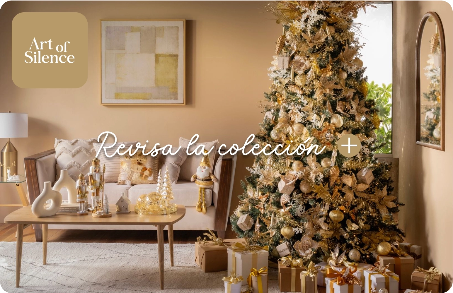 Revisa la colección Art of Silence del especial Navidad 2025