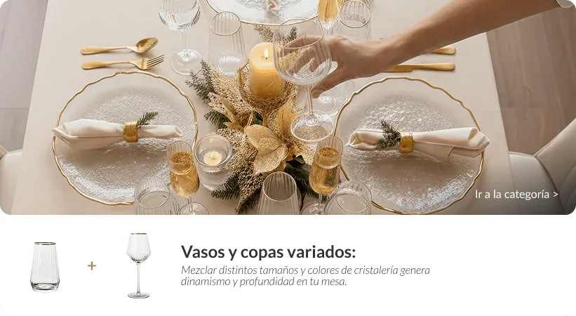 Vasos y copas variados