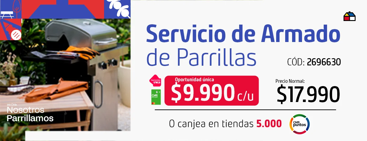 Servicio de armado de parrillas