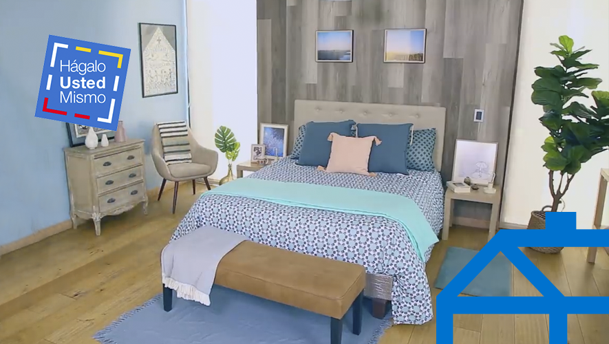 Reproducir el tutorial sobre renovar las paredes con revestimiento y pintura