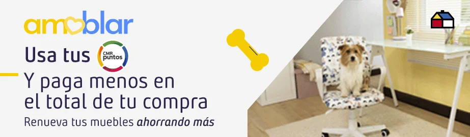 Renueva tus muebles Usa tus CMR puntos y paga menos en el total de tu compra