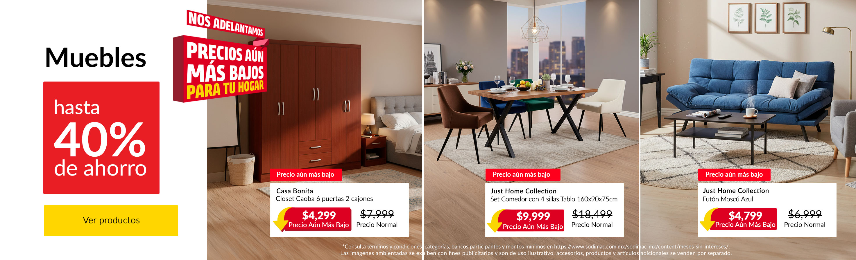 Hasta 40% de Ahorro