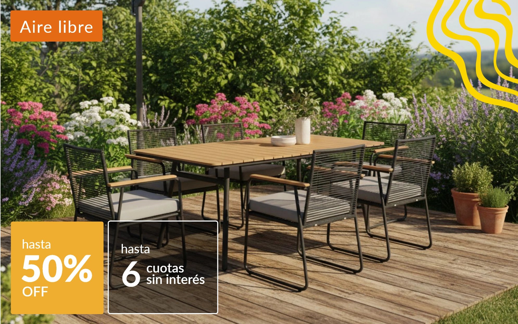 Aire libre hasta 50% off