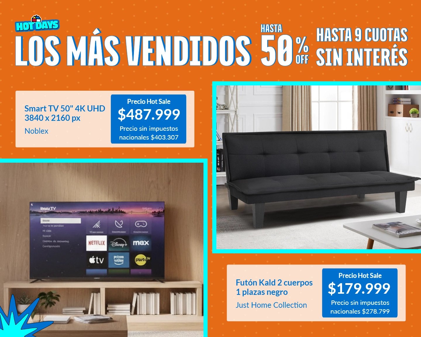 Los más vendidos hasta 50% off