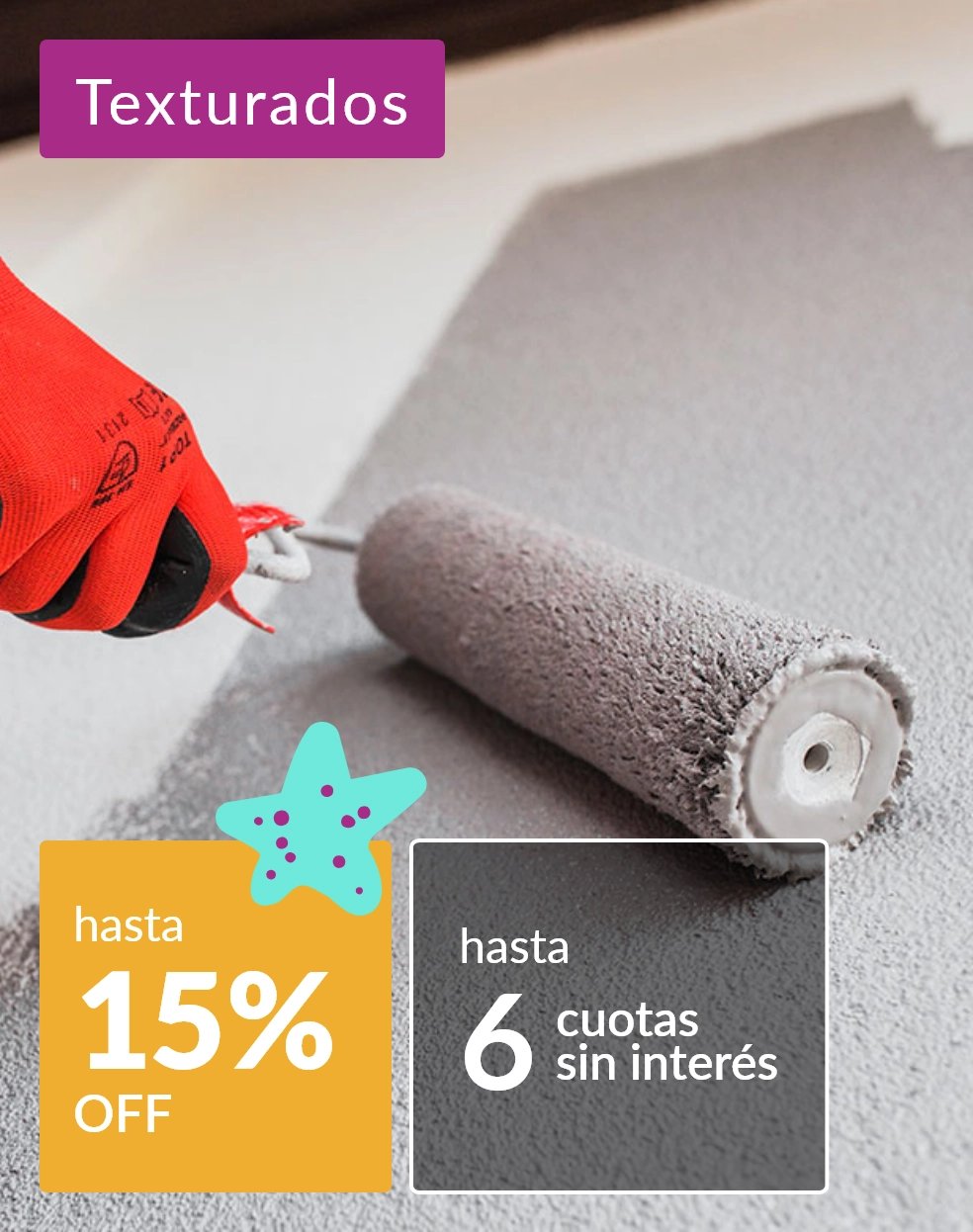 Texturados hasta 15% off 