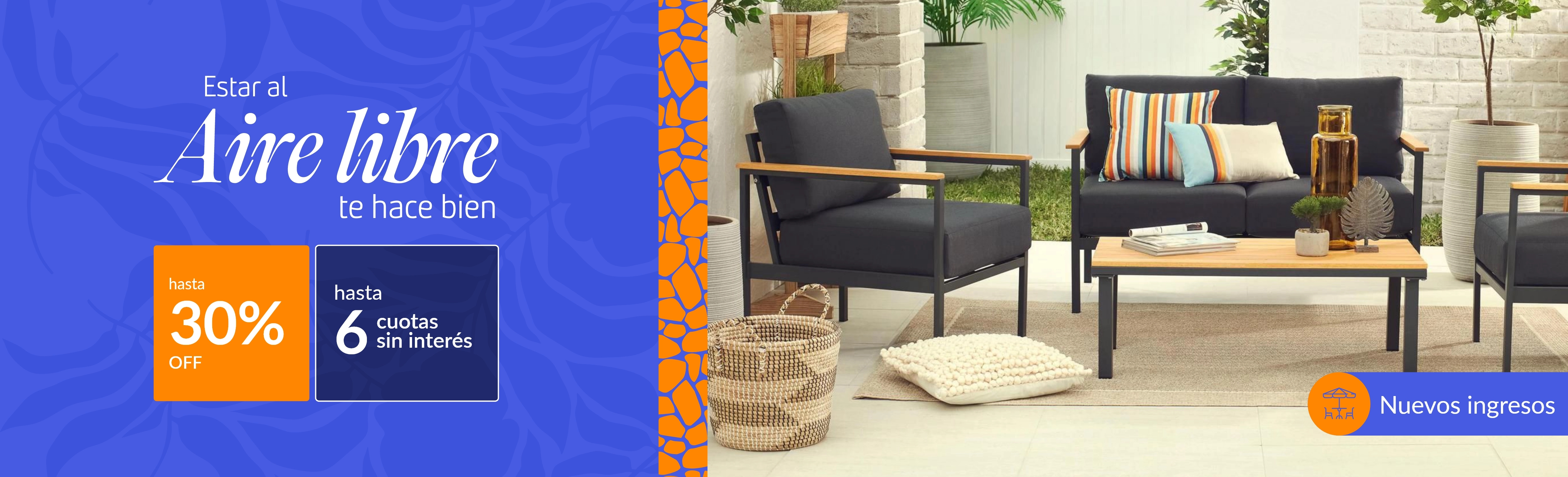 Aire libre hasta 30% off