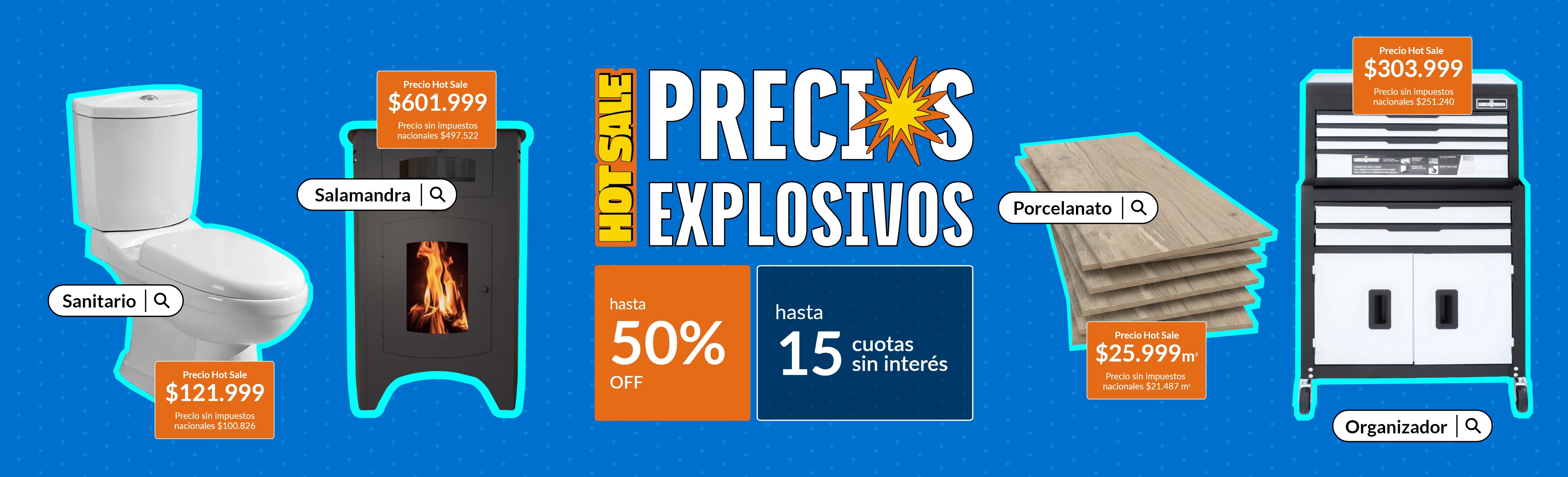 Precios explosivos hasta 50% off