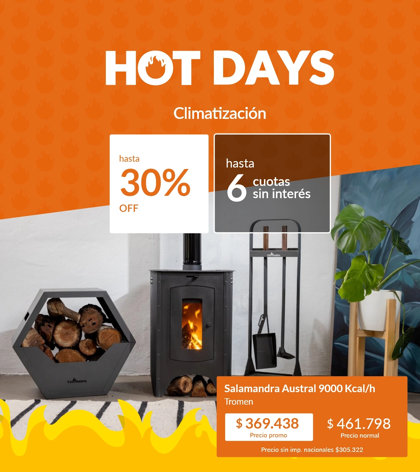 Hot Days - Climatización hasta 30% off