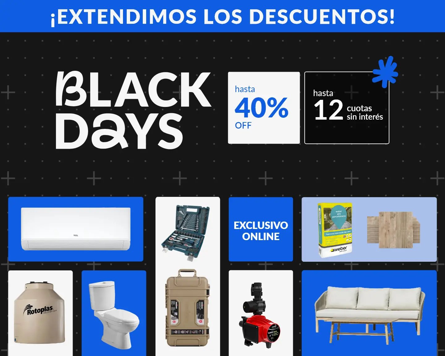 Megabombas hasta 30% off