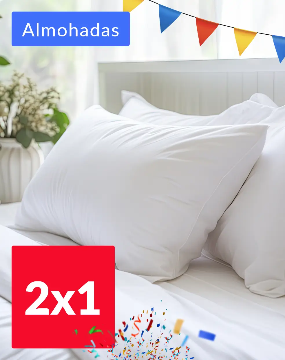 Almohadas 2x1