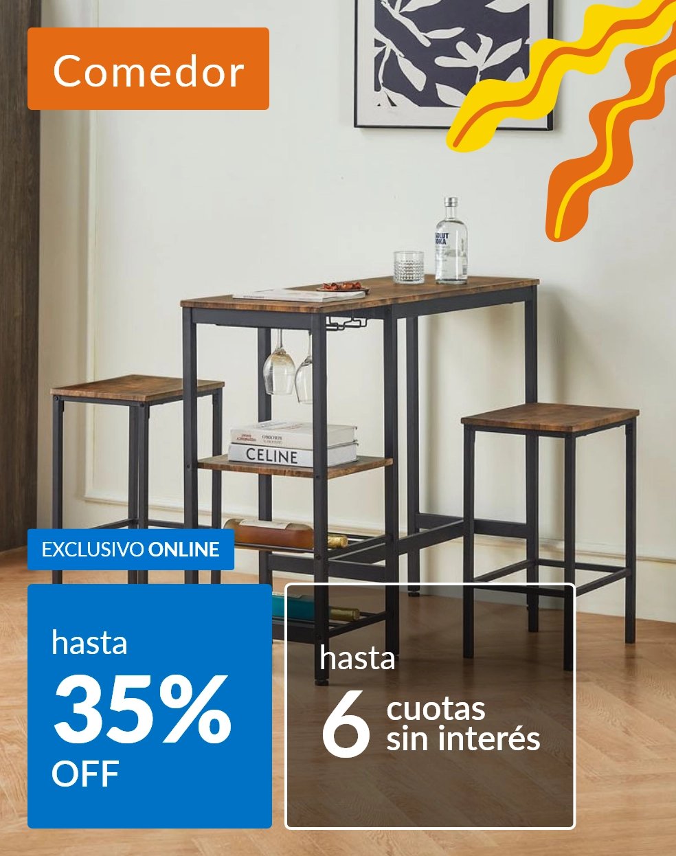 Comedor hasta 35% off