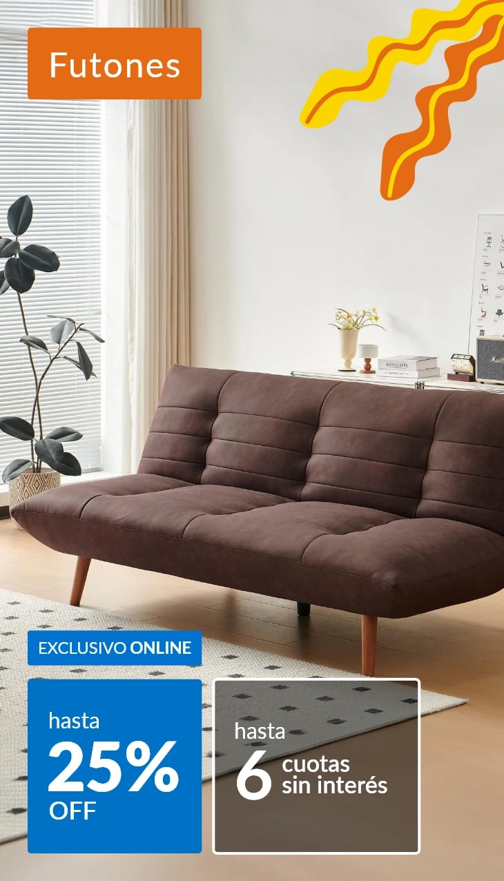 Futones hasta 25%