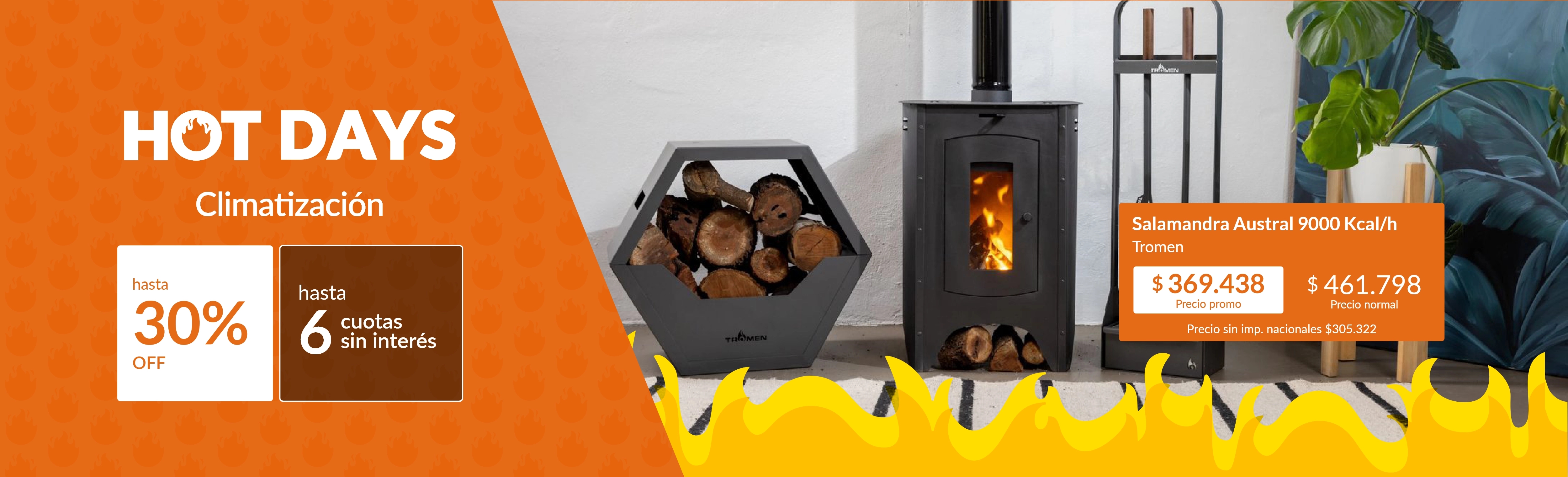 Hot Days - Climatización hasta 30% off