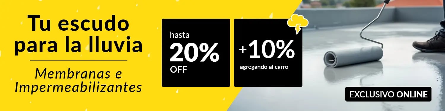 Impermeabilizantes hasta 20% off